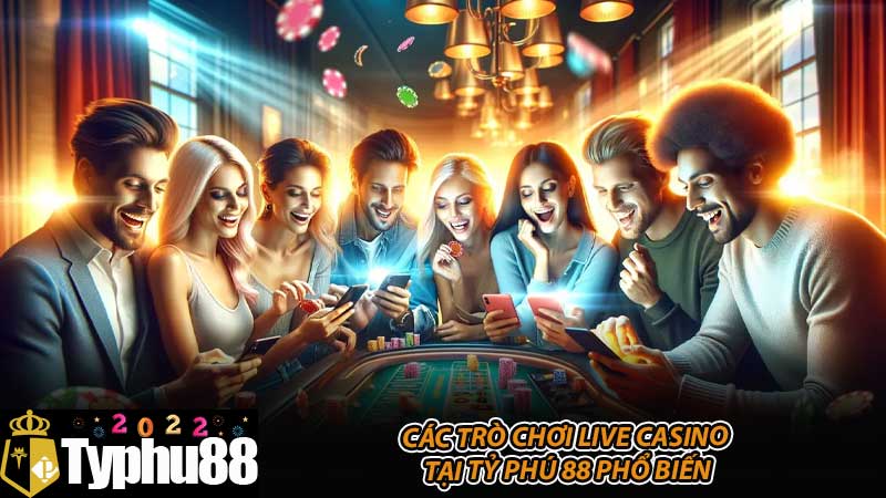 Các trò chơi live casino tại Tỷ phú 88 phổ biến